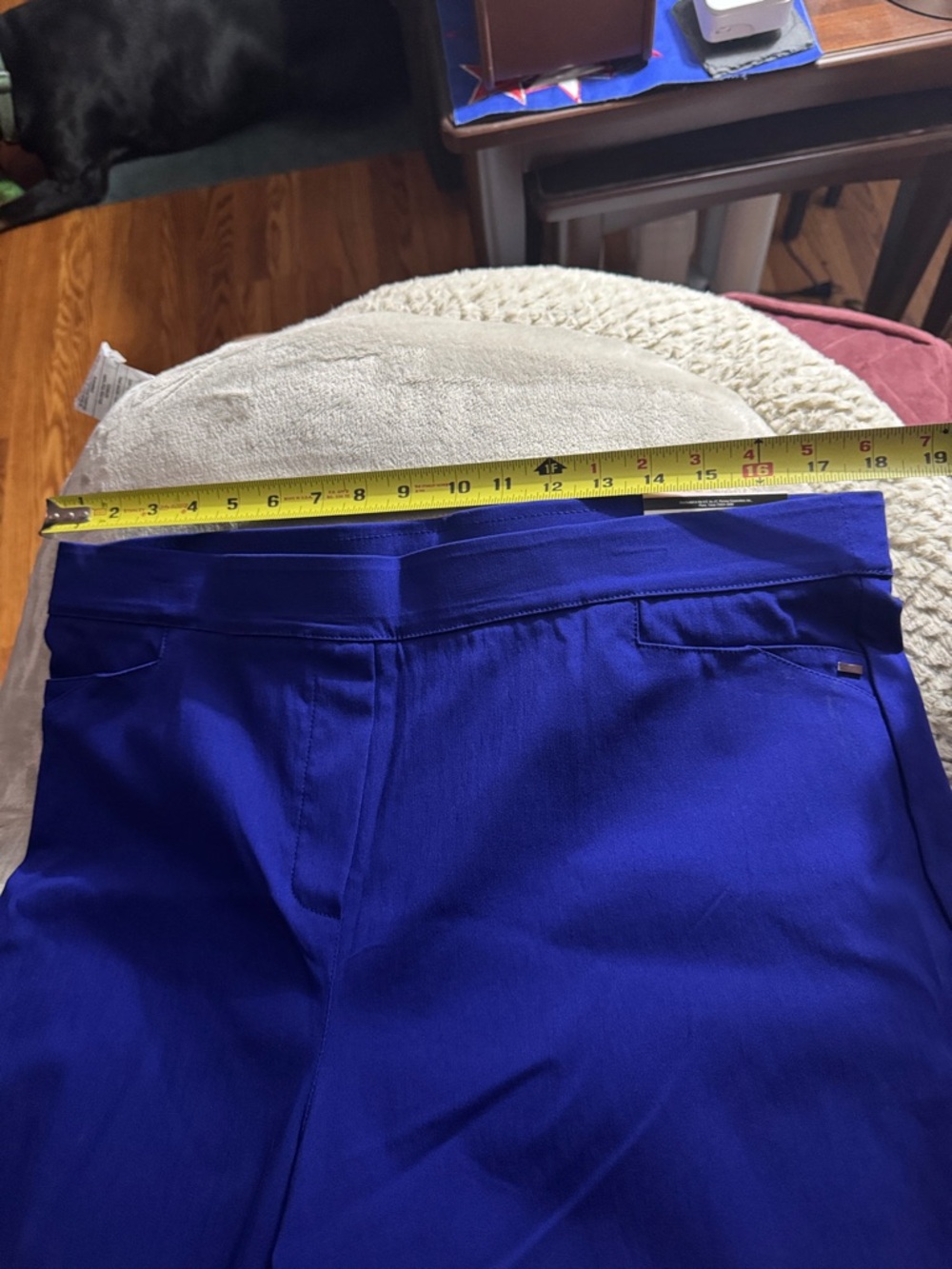 Royal blue capris - Picture 2 of 5